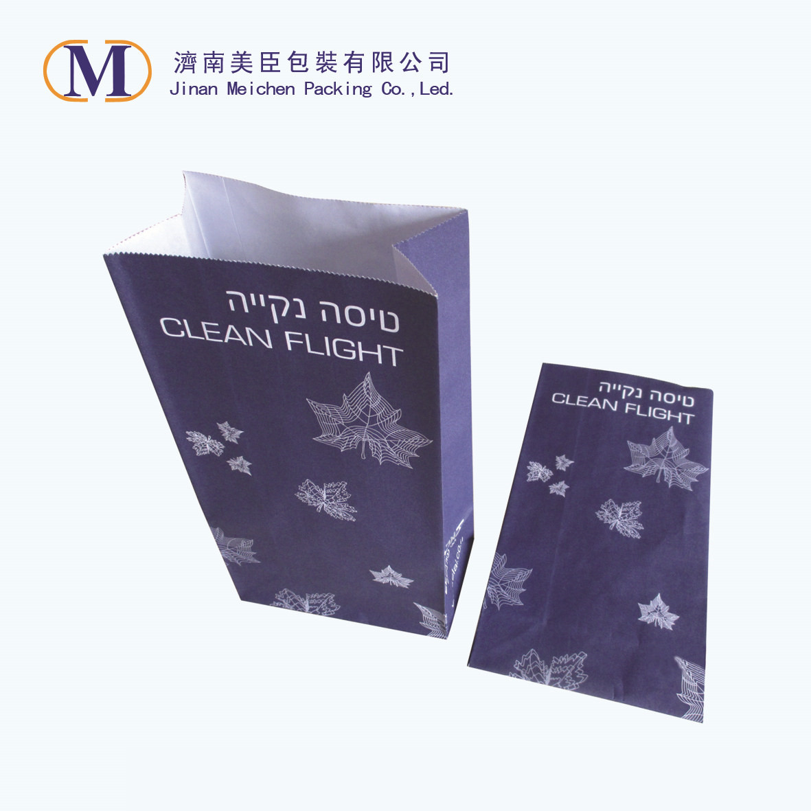 Из каких специальных материалов изготавливаются пакеты для рвоты в авиакомпаниях?